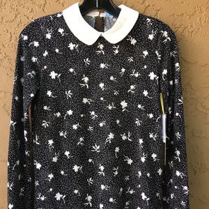 Brand New CeCe Peter Pan collar blouse